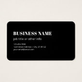 Uw eigen geüploade QR-code en bewerkbare retro-tek Visitekaartje (Achterkant)