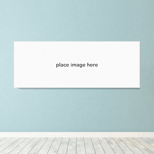 uw eigen (groot) canvas afdruk (Insitu (Houten vloer))