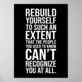 Uw eigen heropbouw poster (Voorkant)