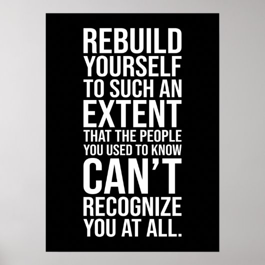 Uw eigen heropbouw poster (Voorkant)