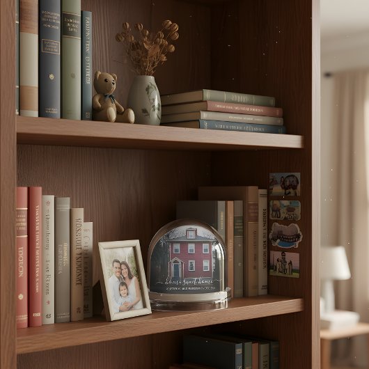 Uw eigen huis sneeuwbol