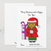 Uw eigen kerstkaart (Voorkant / Achterkant)