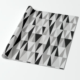 Uw eigen kleurendiamanten uit de midden-eeuwse mod cadeaupapier