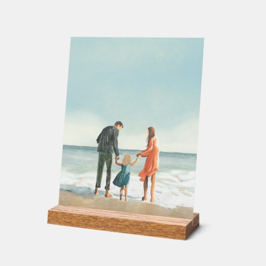 Uw eigen kunstwerk | Je tekening uploaden Acryl Bord (Hoek)