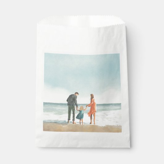 Uw eigen kunstwerk | Je tekening uploaden Bedankzakje (Voorkant)