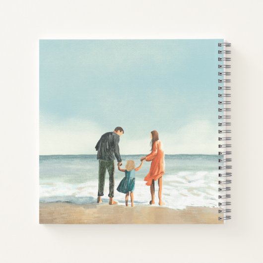 Uw eigen kunstwerk | Je tekening uploaden Notitieboek (Achterkant)