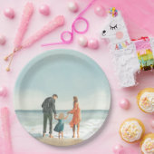 Uw eigen kunstwerk | Je tekening uploaden Papieren Bordje (Feest)