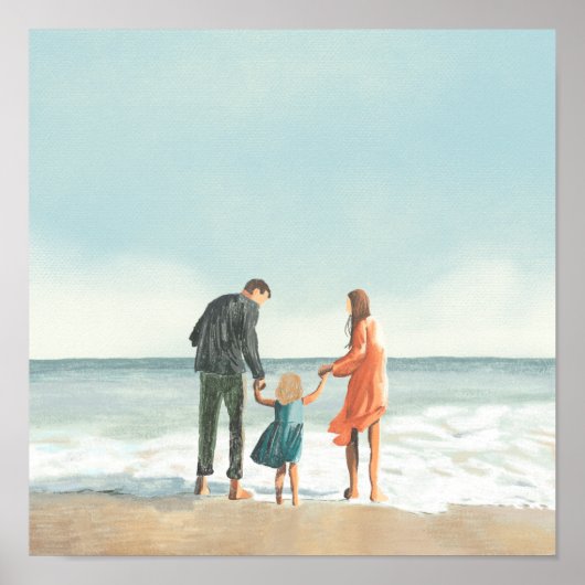 Uw eigen kunstwerk | Je tekening uploaden Poster (Voorkant)