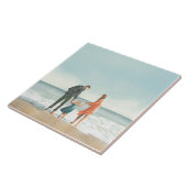 Uw eigen kunstwerk | Je tekening uploaden Tegeltje (Zijkant)