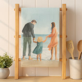 Uw eigen kunstwerk | Je tekening uploaden Theedoek