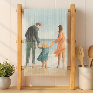 Uw eigen kunstwerk   Je tekening uploaden Theedoek