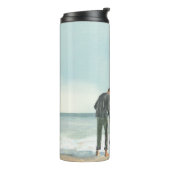 Uw eigen kunstwerk | Je tekening uploaden Thermosbeker (Gedraaid links)