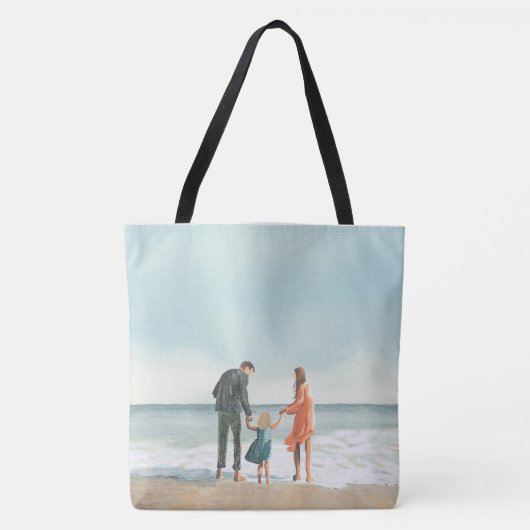 Uw eigen kunstwerk | Je tekening uploaden Tote Bag (Voorkant)