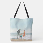 Uw eigen kunstwerk | Je tekening uploaden Tote Bag (Achterkant)