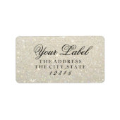 Uw eigen label - White Gold Glit Fab (Voorkant)