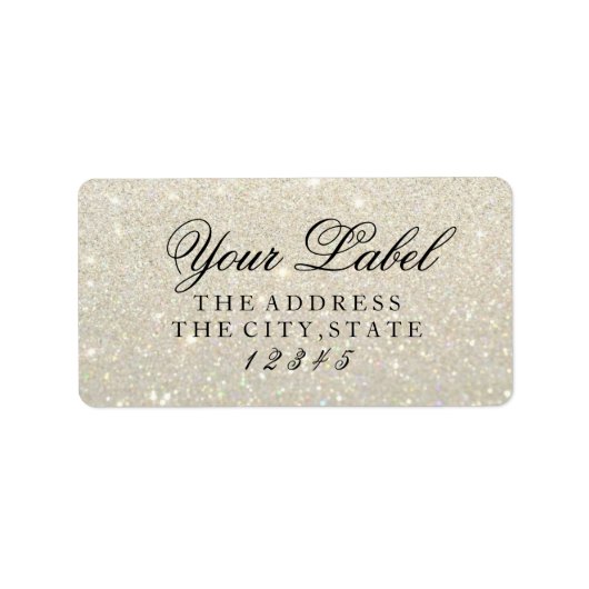 Uw eigen label - White Gold Glit Fab (Voorkant)