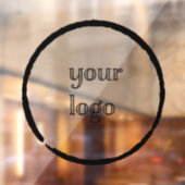 Uw eigen Logo of foto Raamsticker (Vel 2)