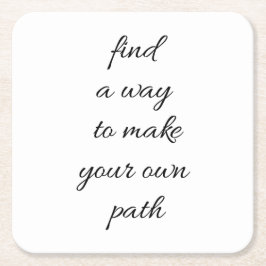 Uw eigen Onderzetter voor padpapier