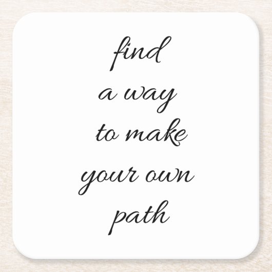 Uw eigen Onderzetter voor padpapier (Voorkant)