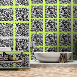 Uw eigen Ontwerp Aangepaste QR Code Kies Kleuren Behang