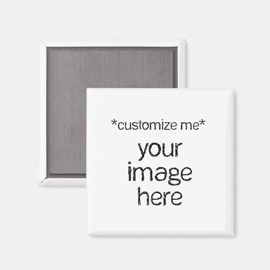 Uw eigen ontwerp aanpassen magneet (Voorkant / Achterkant)