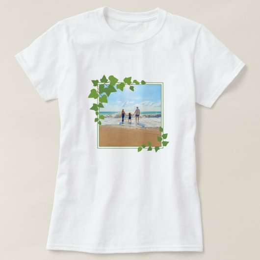 Uw eigen ontwerp custom foto T-shirt (Design voorkant)
