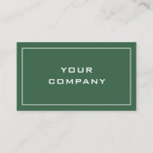 Uw eigen ontwerp gepersonaliseerd Visitekaartje (Achterkant)