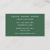 Uw eigen ontwerp gepersonaliseerd Visitekaartje (Voorkant)