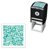 Uw eigen ontwerp QR-codescan Zelfinkkend stempel (In situ)