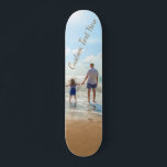 Uw eigen ontwerp Skateboard Aangepaste foto en tek<br><div class="desc">Aangepaste foto- en tekstskateboards - Uniek uw eigen ontwerp - Gepersonaliseerde familie / vrienden of persoonlijk skateboard cadeau - Voeg Jouw tekst en foto toe - Formaat wijzigen en elementen verplaatsen met ! Lettertypen / grootte / ! kiezen Succes - wees blij:)</div>