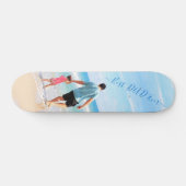 Uw eigen ontwerptekst Aangepaste foto's - Beste DA Persoonlijk Skateboard (Horizontaal)