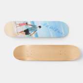 Uw eigen ontwerptekst Aangepaste foto's - Beste DA Persoonlijk Skateboard (Horizontaal)
