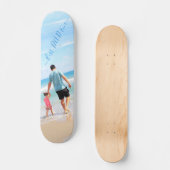 Uw eigen ontwerptekst Aangepaste foto's - Beste DA Persoonlijk Skateboard (Voorkant)
