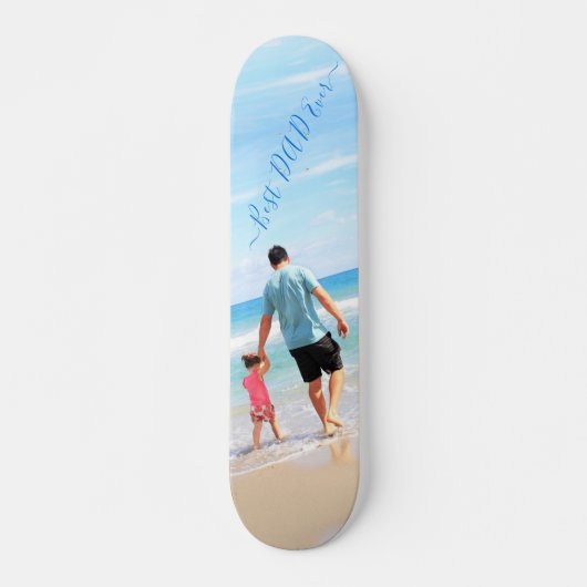 Uw eigen ontwerptekst Aangepaste foto's - Beste DA Persoonlijk Skateboard (Voorkant)