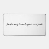 Uw eigen Path Desk Mat (Voorkant)