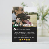 Uw eigen persoonlijke Kaart van het Poster van de  (Staand voorkant)