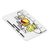 Uw eigen persoonlijke kazen aanpasbare magneet (Rechterzijde)