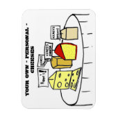 Uw eigen persoonlijke kazen aanpasbare magneet (Verticaal)