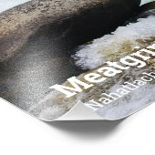 Uw eigen rivier raften foto met bijschrift afdruk (Hoek)