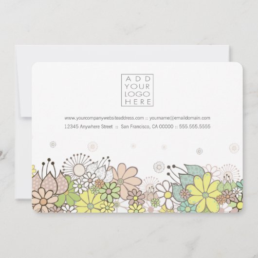 Uw eigen Sjabloon voor cadeaubon bewerken (Achterkant)