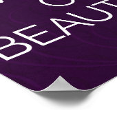 Uw eigen soort mooie citaat poster (Hoek)