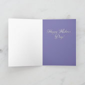 Uw Eigen Soort Mooie Pug van het Moederdag Kaart (Binnen)