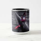 Uw eigen sporen rode hoofdspoorweg mok (Midden)