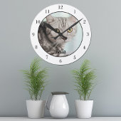 Uw eigen wand van de eigenaar van uw aangepaste ka ronde klok