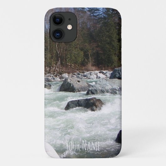 Uw eigen whitewater foto Persoonlijk Verticaal Case-Mate iPhone Case (Achterkant)