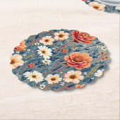 "Uw elegante Onderzetter" Kartonnen Onderzetters (Gekanteld)