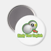 Uw Engels bestuderen Magneet (Voorkant / Achterkant)