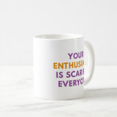 Uw enthousiasme koffiemok (Voorkant rechts)