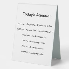Uw exclusieve agenda voor bedrijfsevenementen wach