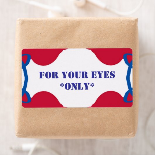 UW EYES ONLY-LABEL ETIKET (Insitu)